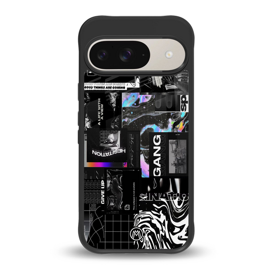 anxiety being back phone cover | glass case for google pixel 9