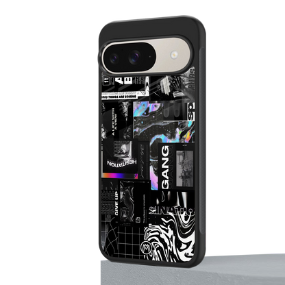anxiety being back phone cover | glass case for google pixel 9