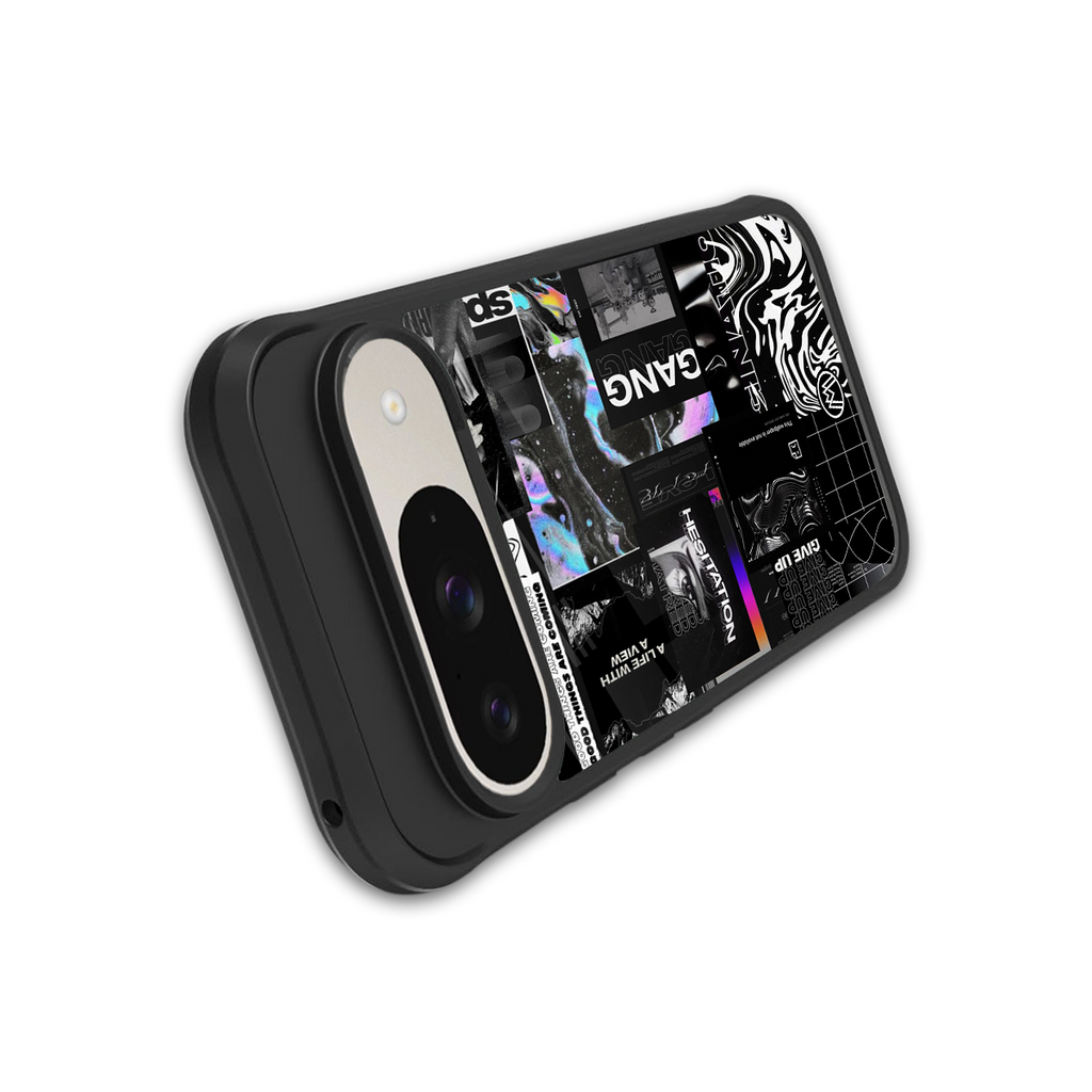 anxiety being back phone cover | glass case for google pixel 9