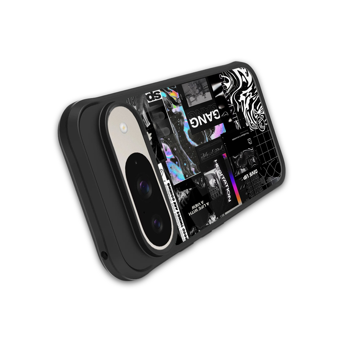 anxiety being back phone cover | glass case for google pixel 9
