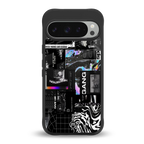 anxiety being back phone cover | glass case for google pixel 9 pro
