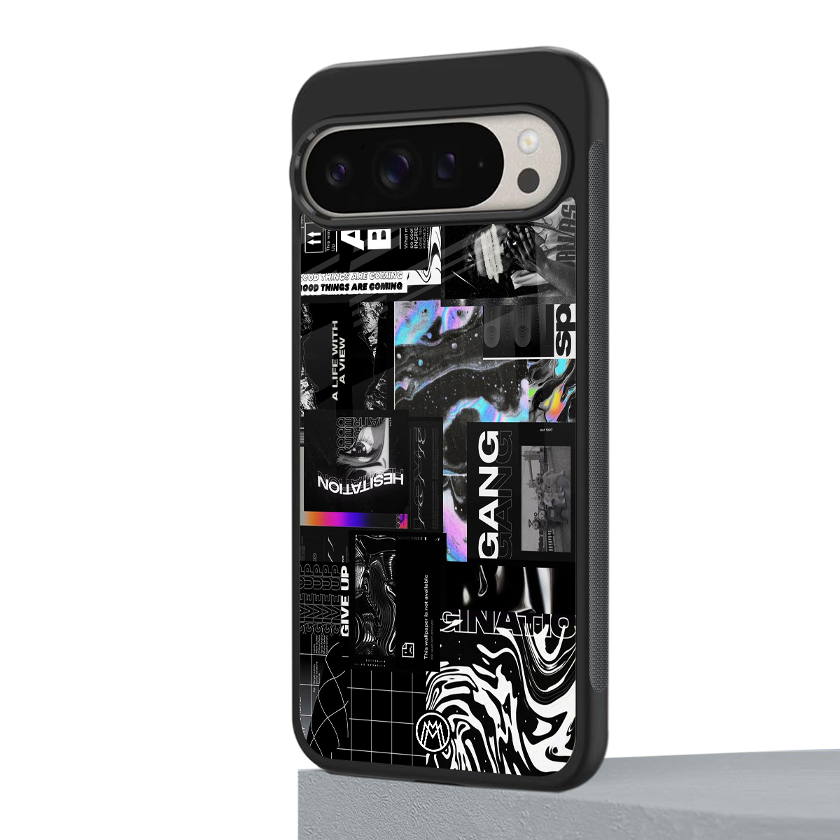 anxiety being back phone cover | glass case for google pixel 9 pro xl