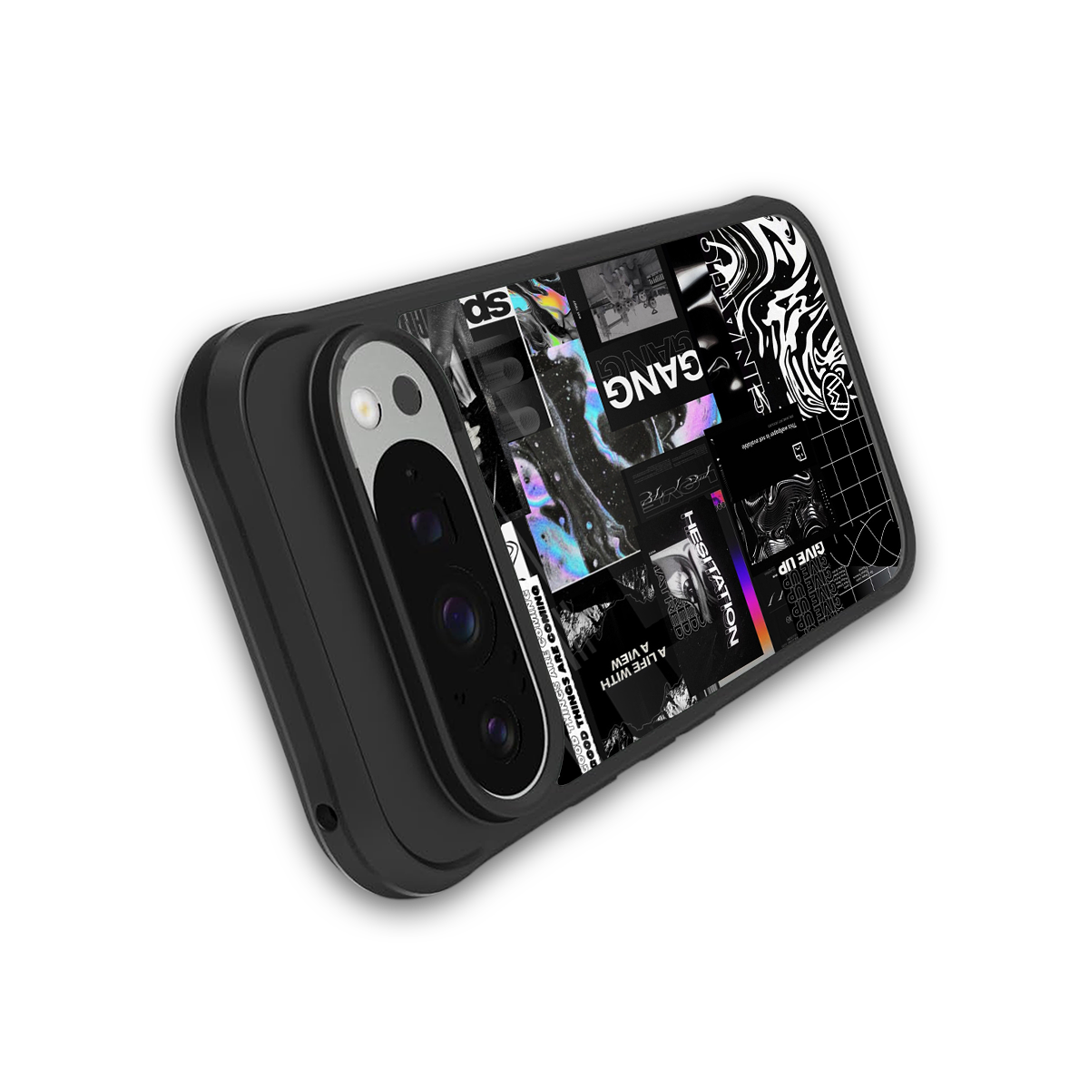 anxiety being back phone cover | glass case for google pixel 9 pro