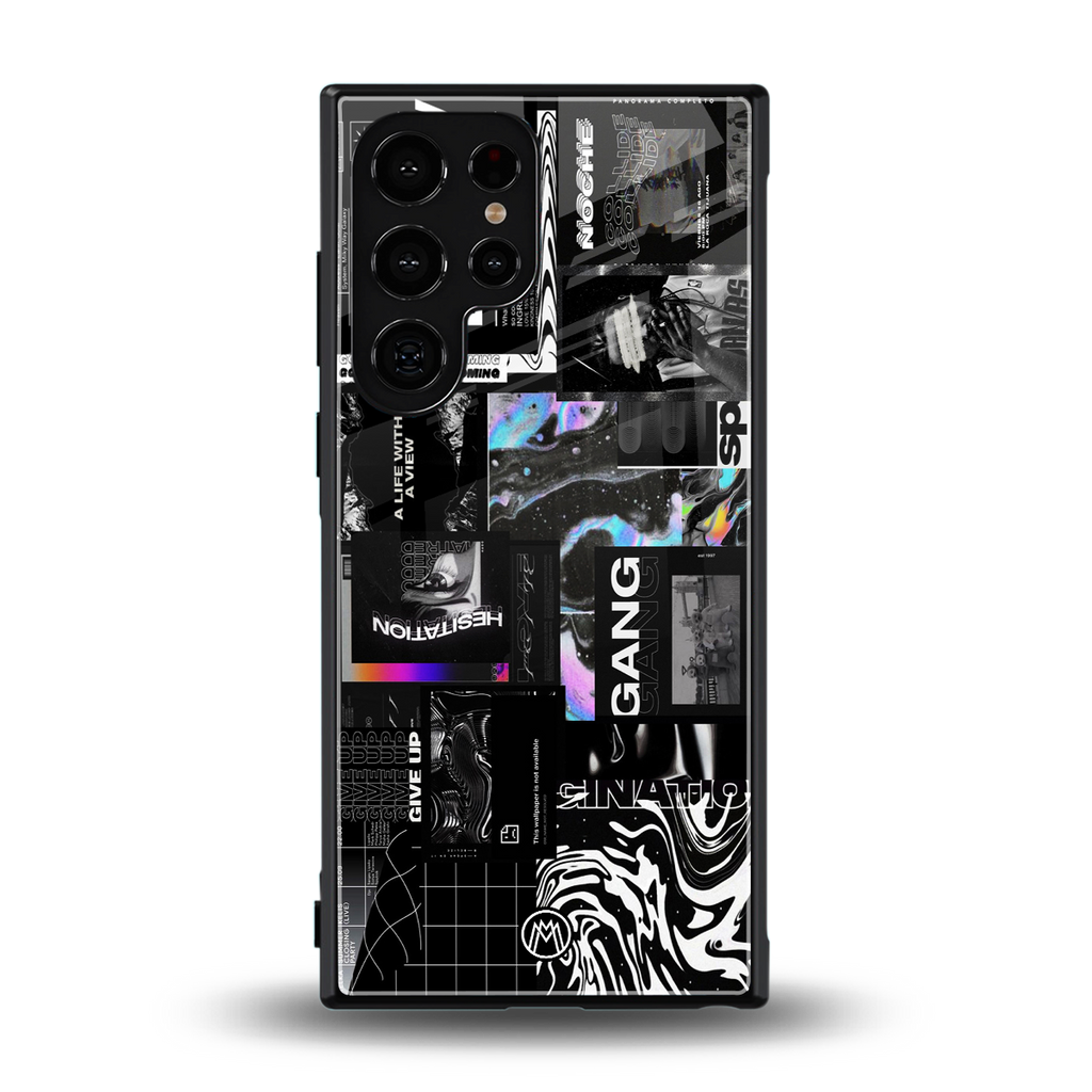 anxiety being back phone cover | glass case for samsung galaxy s23 ultra