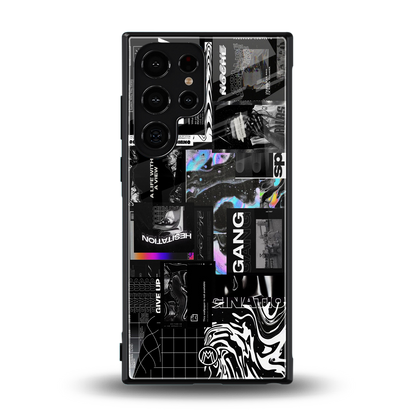 anxiety being back phone cover | glass case for samsung galaxy s23 ultra