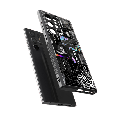 anxiety being back phone cover | glass case for samsung galaxy s23 ultra