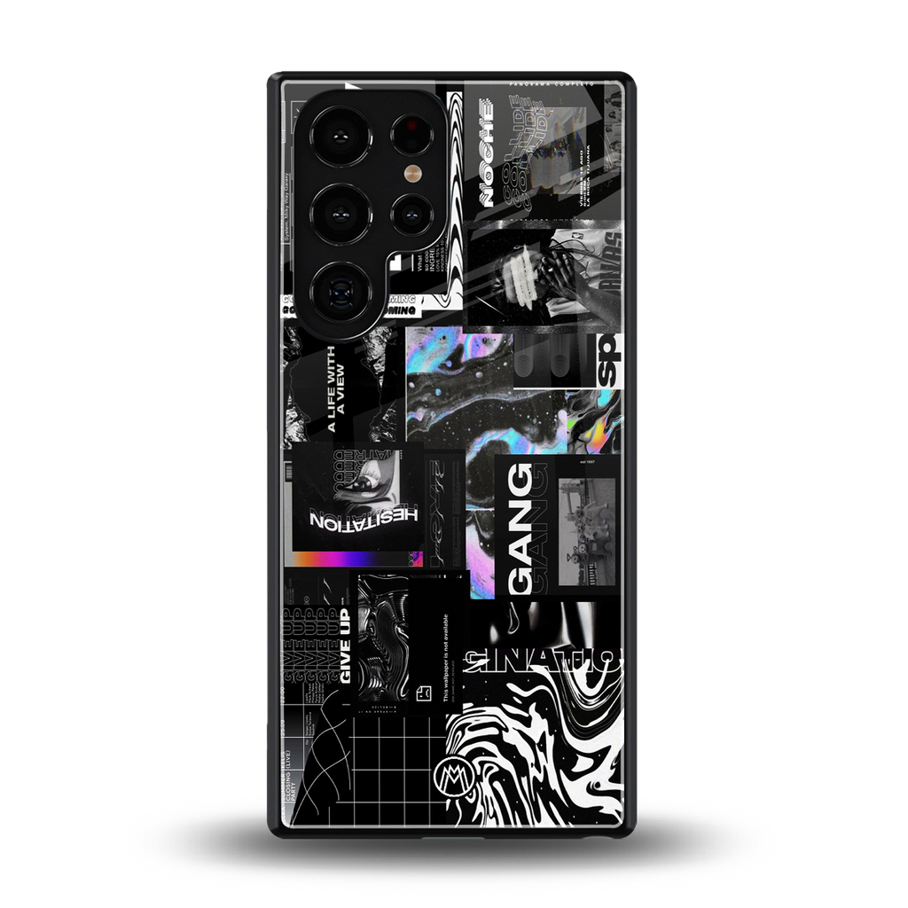 anxiety being back phone cover | glass case for samsung galaxy s25 ultra