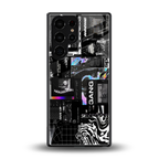 anxiety being back phone cover | glass case for samsung galaxy s25 ultra