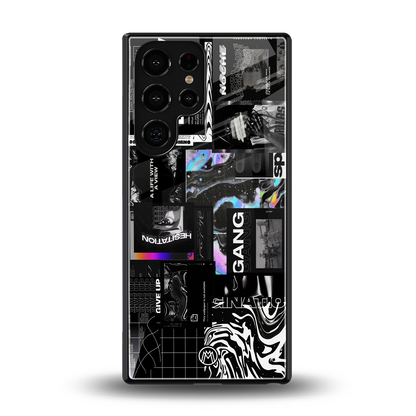 anxiety being back phone cover | glass case for samsung galaxy s25 ultra
