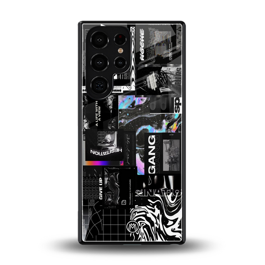 anxiety being back phone cover | glass case for samsung galaxy s25 ultra
