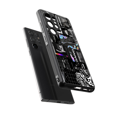 anxiety being back phone cover | glass case for samsung galaxy s25 ultra