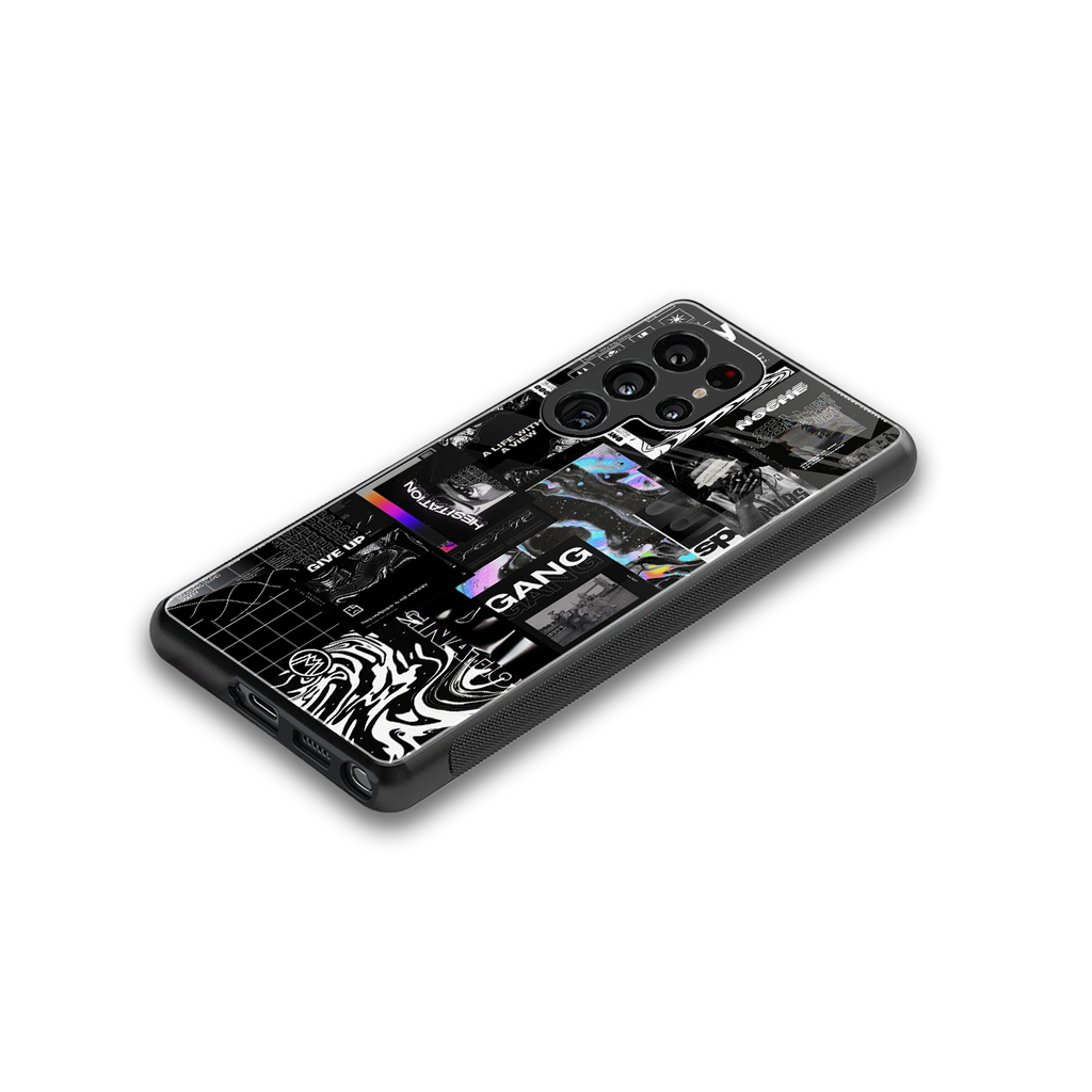 anxiety being back phone cover | glass case for samsung galaxy s25 ultra