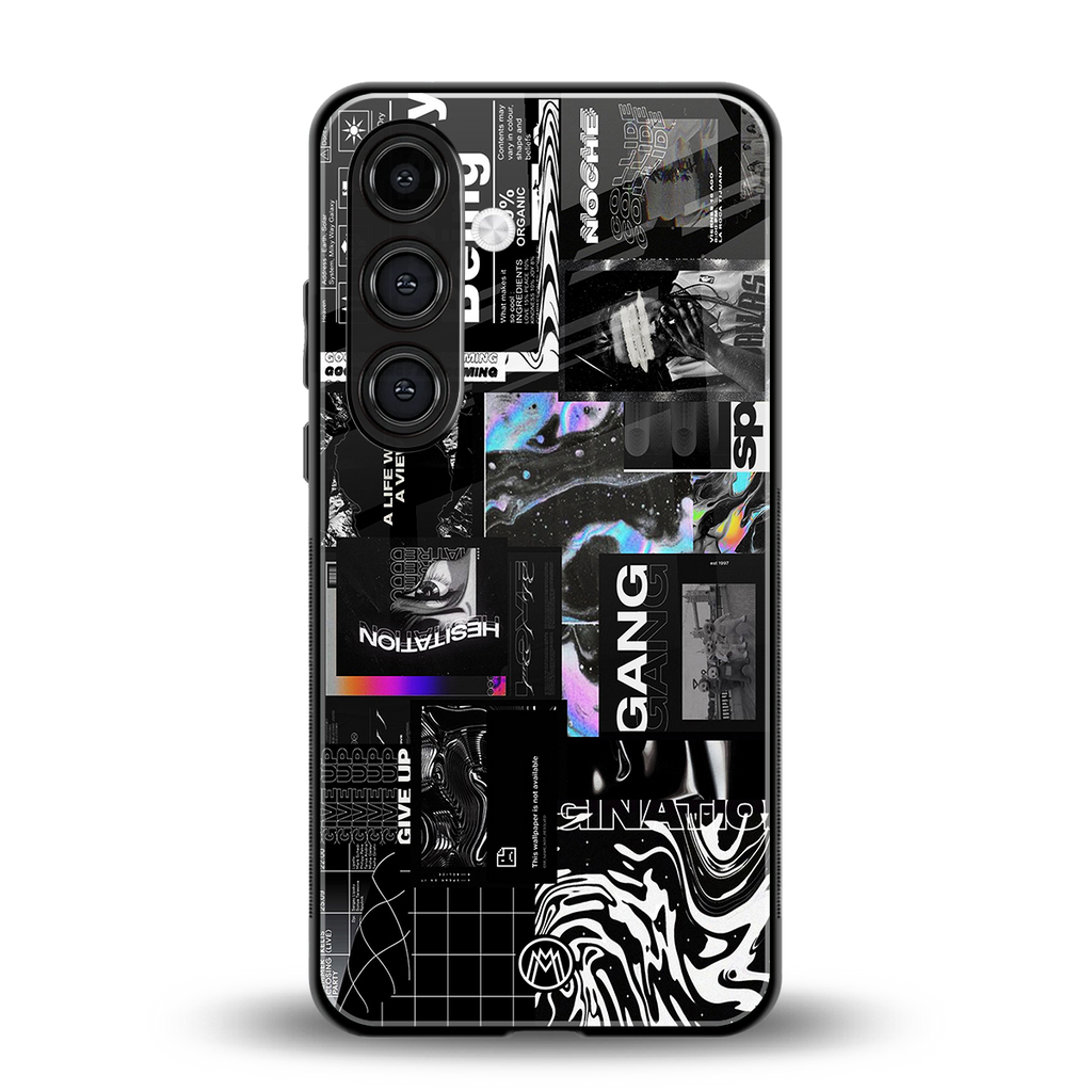 anxiety being back phone cover | glass case for samsung galaxy s23 plus
