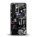 anxiety being back phone cover | glass case for samsung galaxy s23 plus