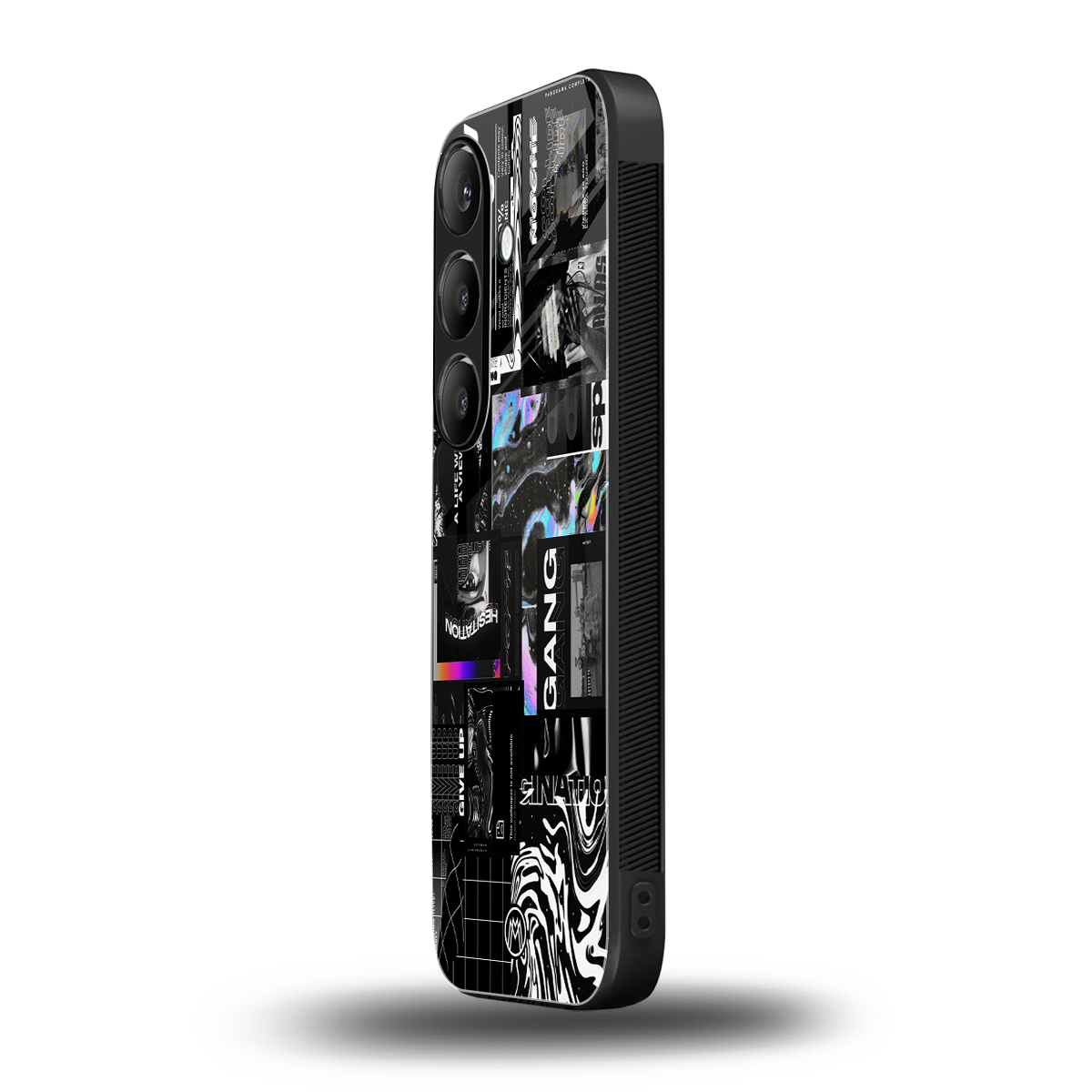 anxiety being back phone cover | glass case for samsung galaxy s24 fe