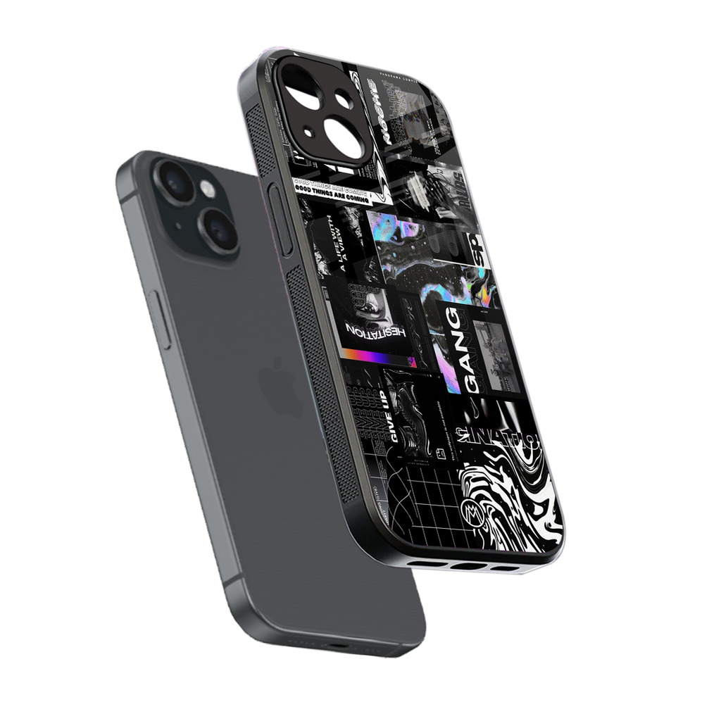 anxiety being back phone cover | glass case for iphone 14