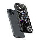 anxiety being back phone cover | glass case for iphone 14