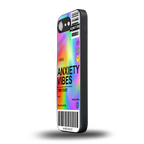 anxiety vibes back phone cover | glass case for iphone 16e