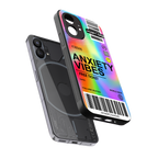 anxiety vibes back phone cover | glass case for nothing phone 1