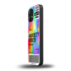 anxiety vibes back phone cover | glass case for nothing phone 2