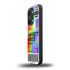anxiety vibes back phone cover | glass case for oneplus nord 3