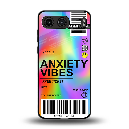anxiety vibes back phone cover | glass case for oneplus nord 4