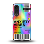 anxiety vibes back phone cover | glass case for oneplus nord ce 4 lite