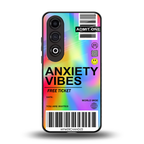 anxiety vibes back phone cover | glass case for oneplus nord ce 4