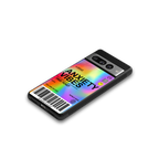 anxiety vibes back phone cover | glass case for google pixel 7 pro