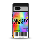 anxiety vibes back phone cover | glass case for Google Pixel 7