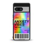 anxiety vibes back phone cover | glass case for Google Pixel 8