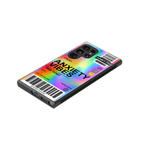 anxiety vibes back phone cover | glass case for samsung galaxy s24 ultra