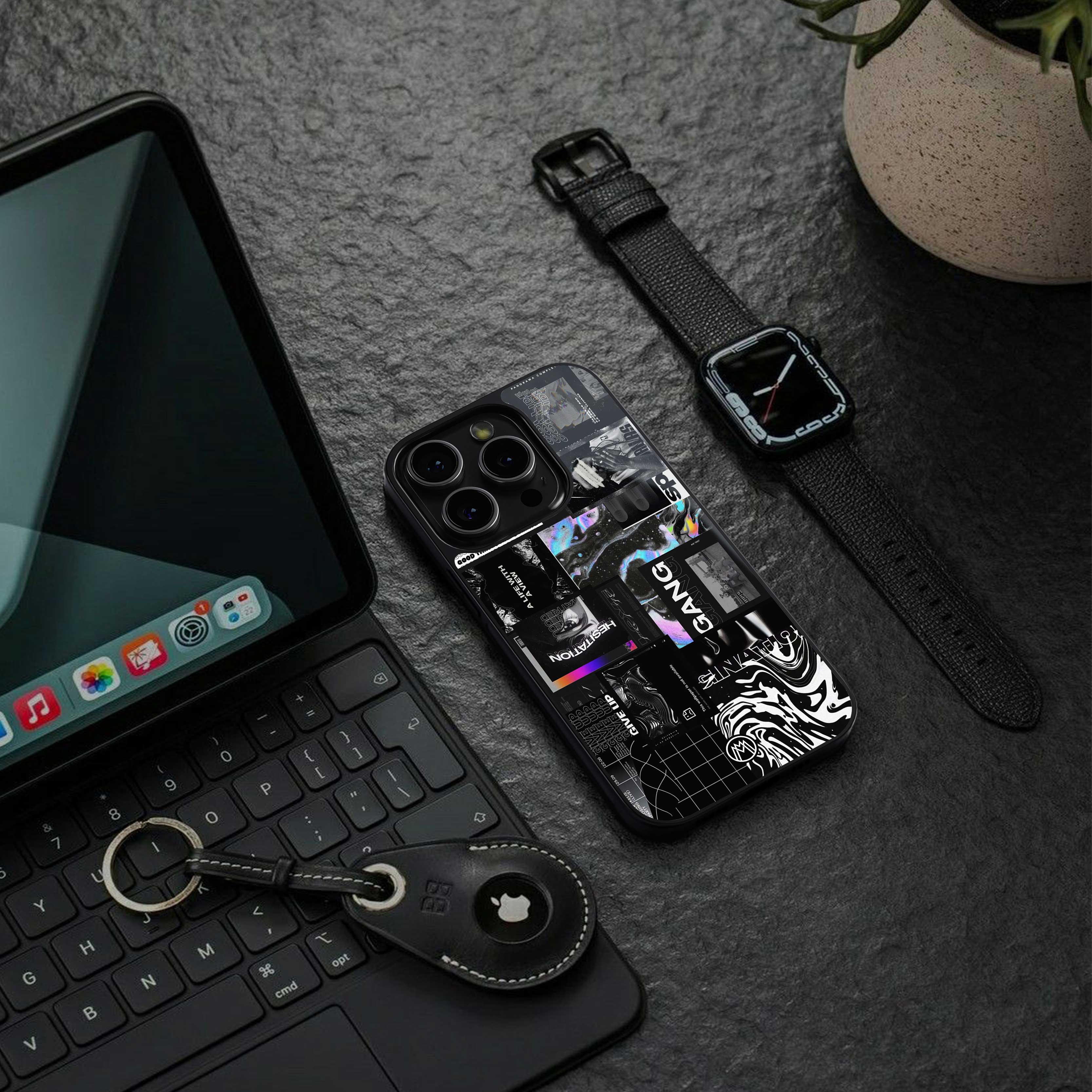 anxiety being back phone cover | glass case for oneplus nord ce 4