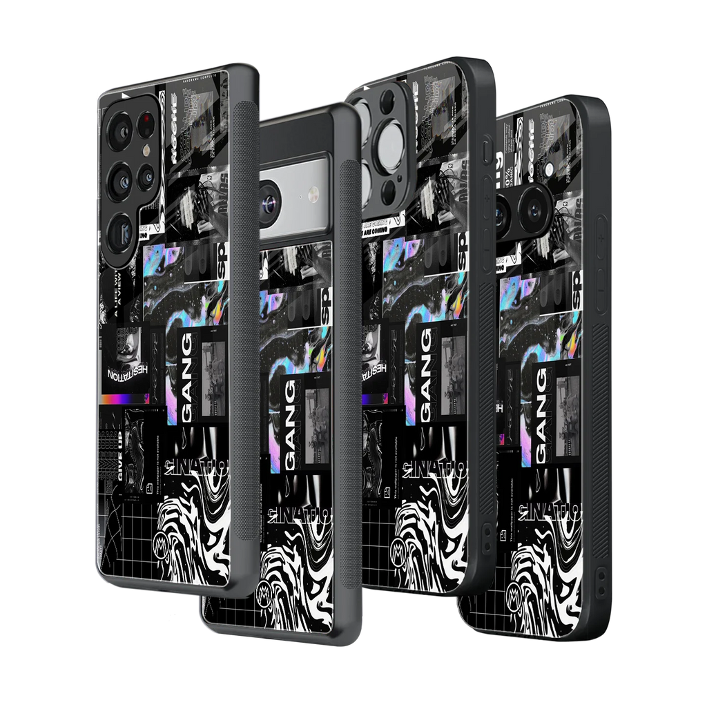 Stylish Glass Back Case for All Smartphones – iPhone, Samsung, OnePlus, Pixel, Redmi, Oppo, Vivo, Motorola