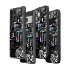 Stylish Glass Back Case for All Smartphones – iPhone, Samsung, OnePlus, Pixel, Redmi, Oppo, Vivo, Motorola