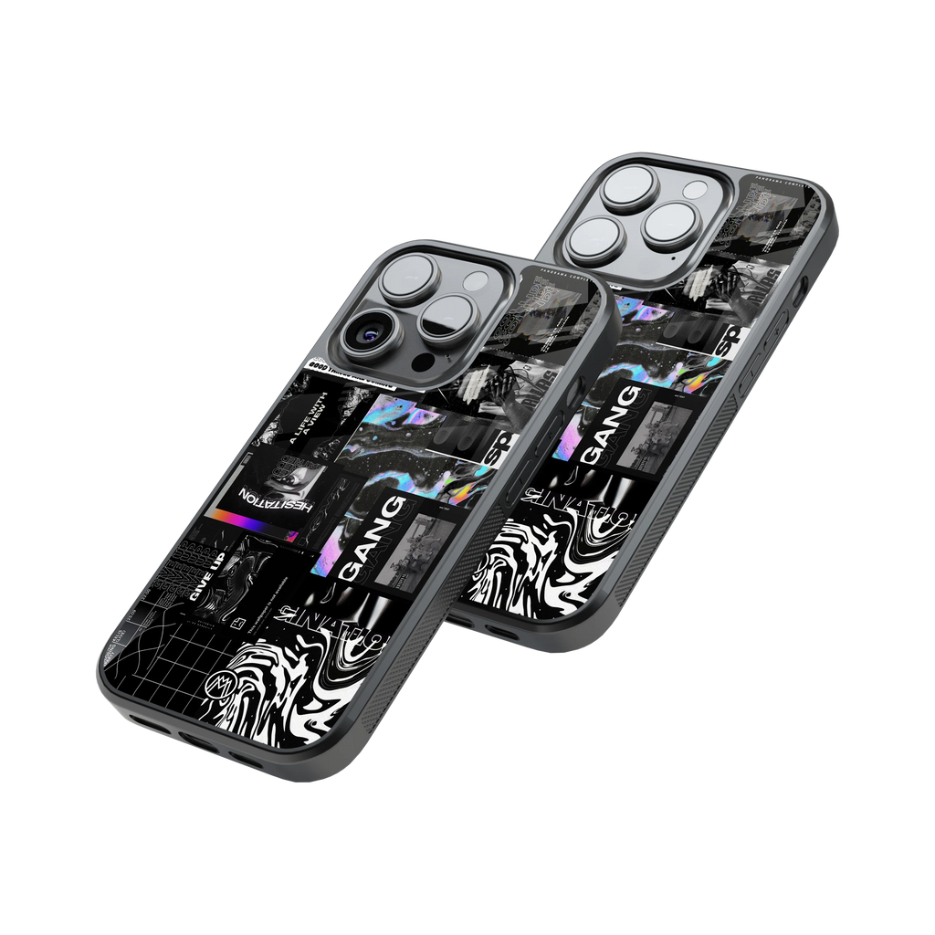 Protective Glass Back Phone Case Compatible with iPhone, Samsung, OnePlus, Pixel & More