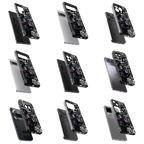 Durable Glass Back Mobile Case for iPhone, Samsung, OnePlus, Google Pixel, Redmi, Vivo, Oppo