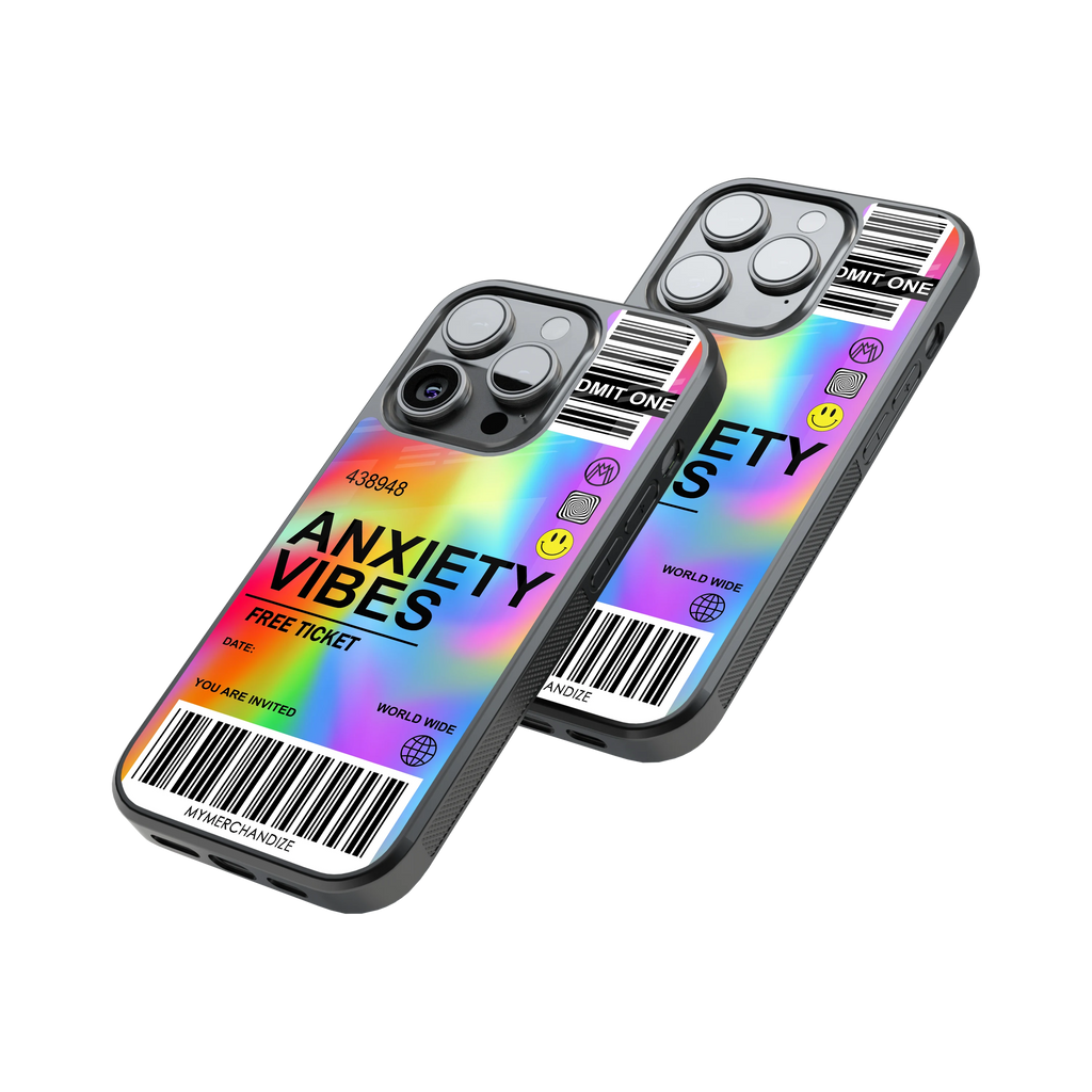 Protective Glass Back Phone Case Compatible with iPhone, Samsung, OnePlus, Pixel & More