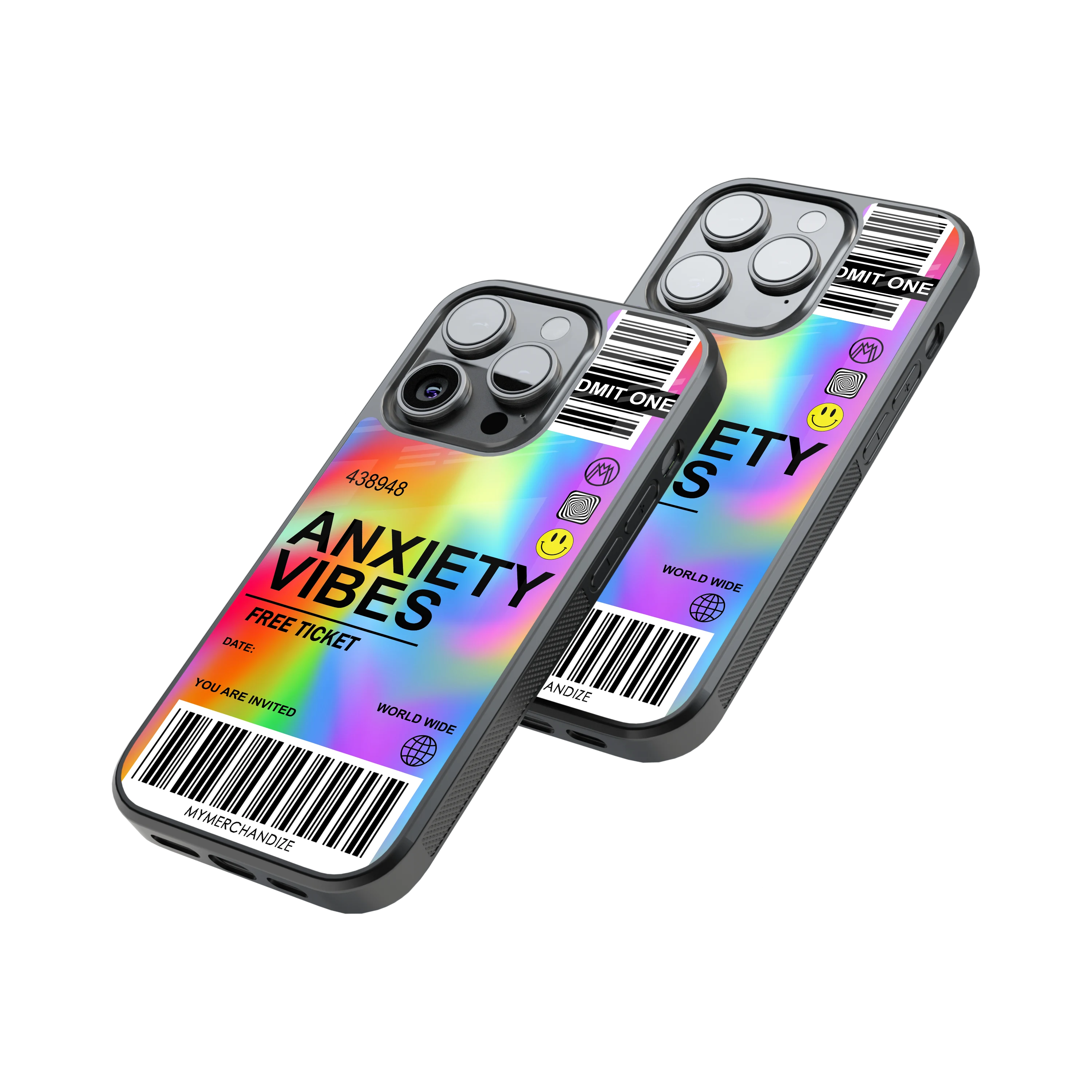 Protective Glass Back Phone Case Compatible with iPhone, Samsung, OnePlus, Pixel & More