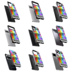 Durable Glass Back Mobile Case for iPhone, Samsung, OnePlus, Google Pixel, Redmi, Vivo, Oppo