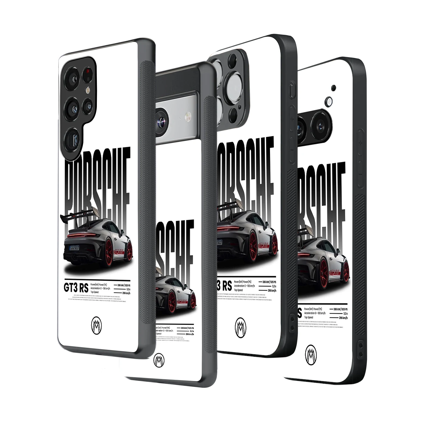 Stylish Glass Back Case for All Smartphones iPhone, Samsung, OnePlus, Pixel, Redmi, Oppo, Vivo, Motorola