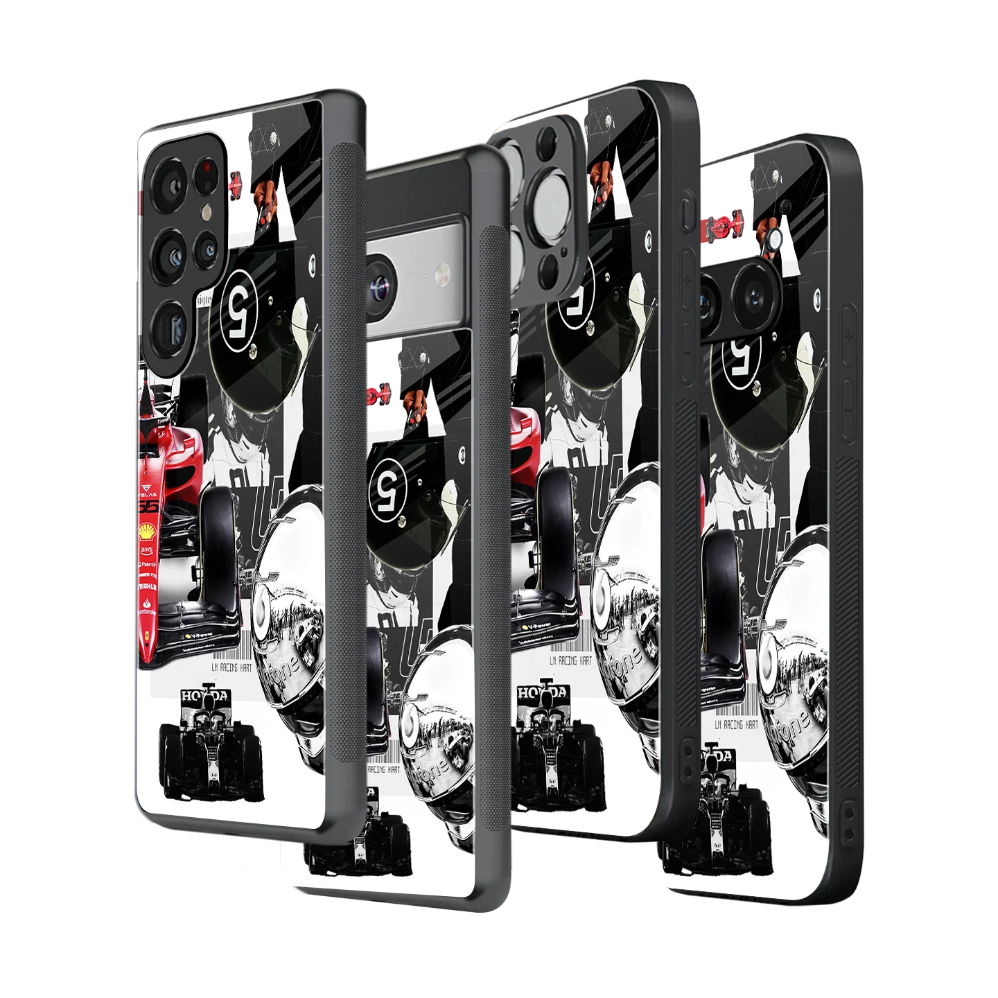 Stylish Glass Back Case for All Smartphones iPhone, Samsung, OnePlus, Pixel, Redmi, Oppo, Vivo, Motorola