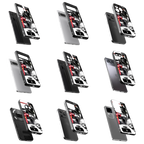 Durable Glass Back Mobile Case for iPhone, Samsung, OnePlus, Google Pixel, Redmi, Vivo, Oppo