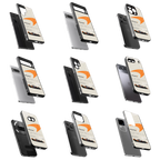 Durable Glass Back Mobile Case for iPhone, Samsung, OnePlus, Google Pixel, Redmi, Vivo, Oppo