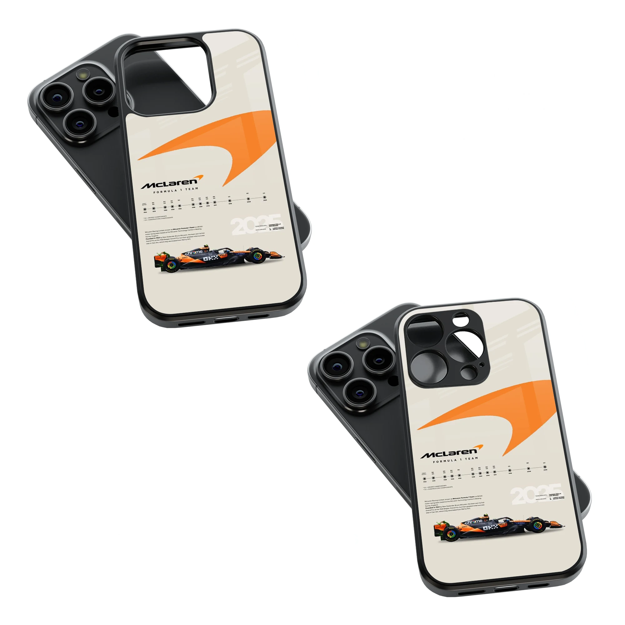 Trendy Glass Back Mobile Case for iPhone, Samsung, Redmi, OnePlus, Google Pixel, Motorola