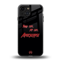 apocalypse back phone cover | glass case for iphone 13 mini