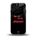 apocalypse back phone cover | glass case for iphone 13 pro max