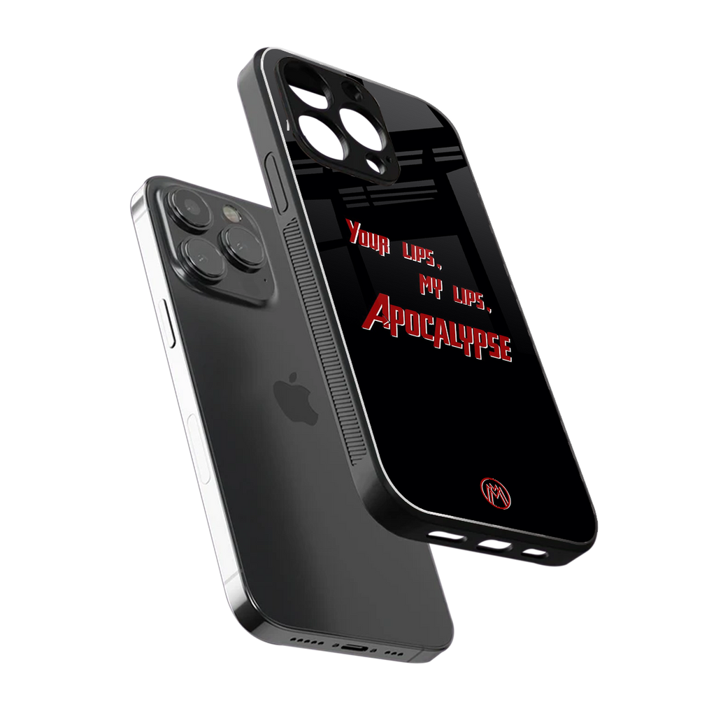 apocalypse back phone cover | glass case for iphone 13 pro max