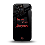 apocalypse back phone cover | glass case for iphone 13 pro