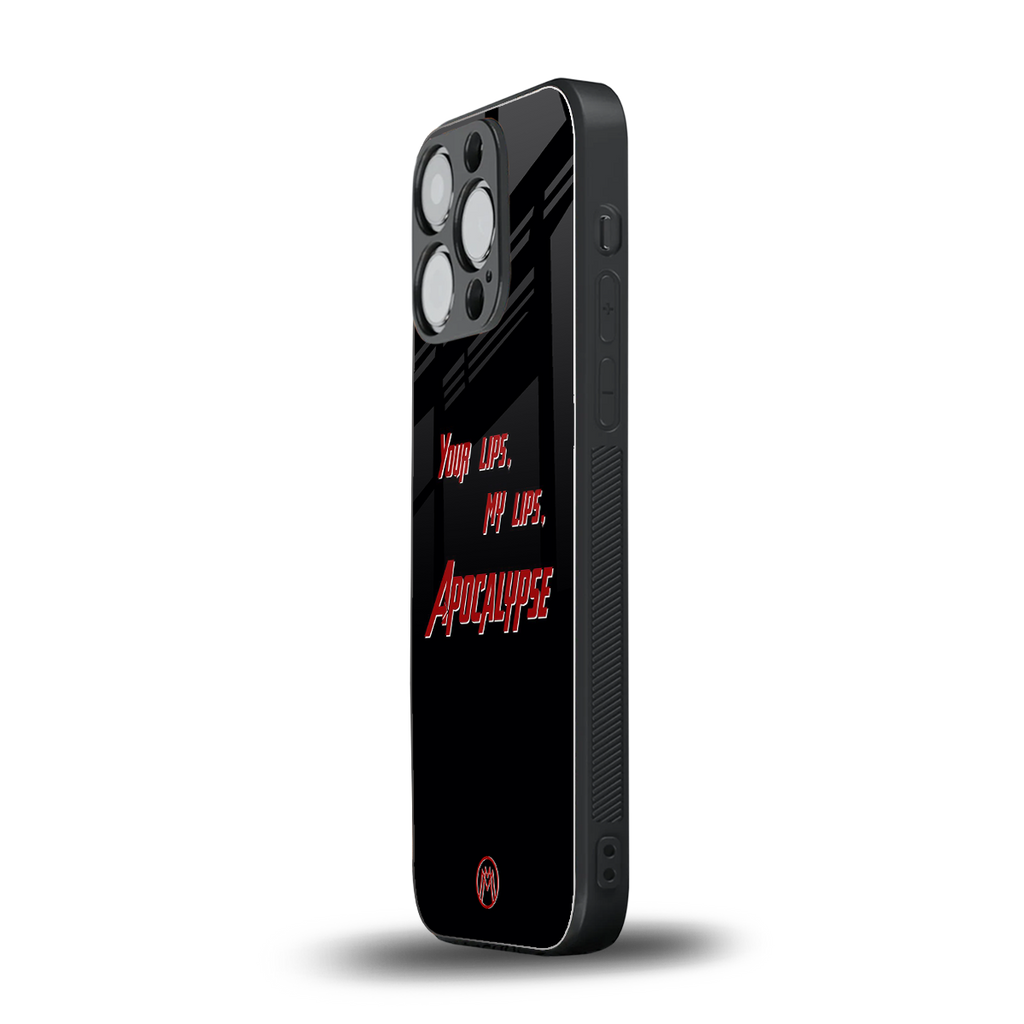 apocalypse back phone cover | glass case for iphone 13 pro